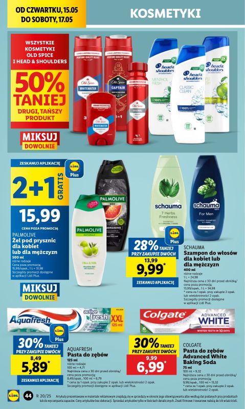 Lidl - gazetka promocyjna Oferta od czwartku od czwartku 15.05 do soboty 17.05 - strona 50