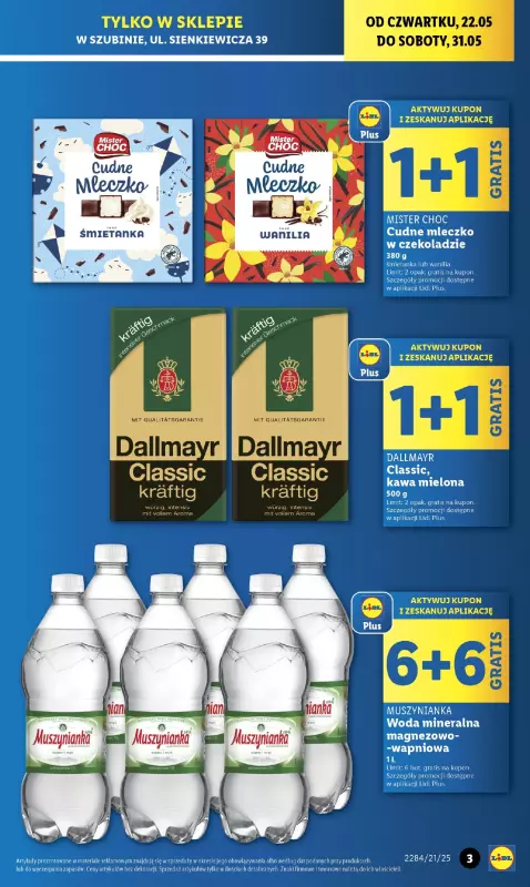 Lidl - gazetka promocyjna Wielkie Otwarcie! Szubin od czwartku 22.05 do soboty 31.05 - strona 3