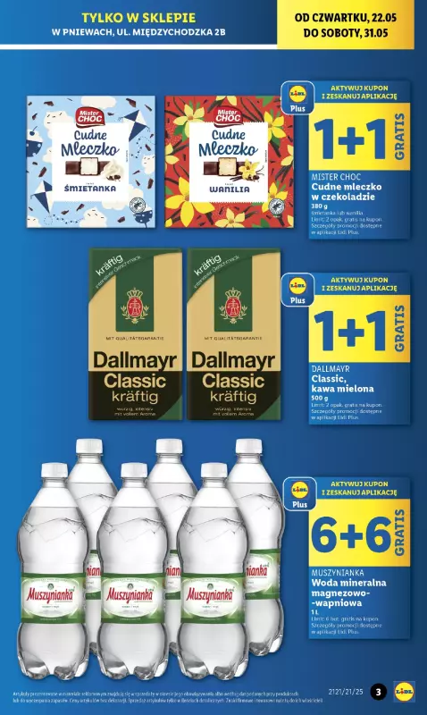 Lidl - gazetka promocyjna Wielkie Otwarcie! Pniewy od czwartku 22.05 do soboty 31.05 - strona 3