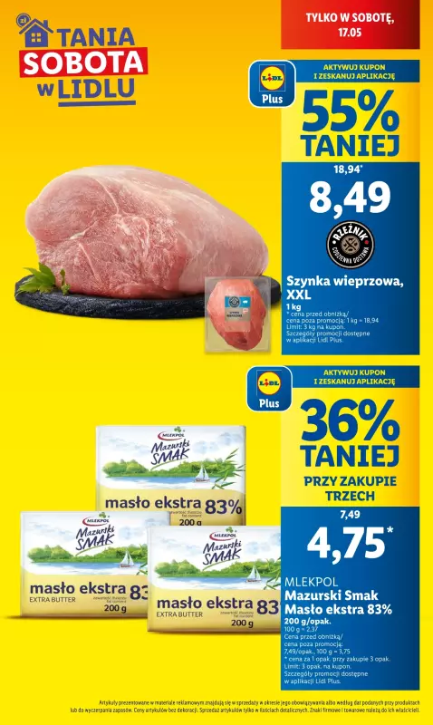 Lidl - gazetka promocyjna Tania sobota w Lidlu!   - strona 3