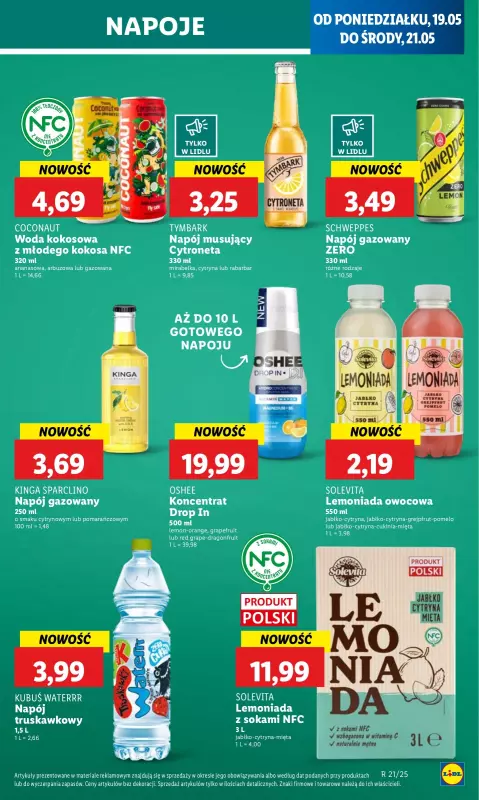 Lidl - gazetka promocyjna Oferta od poniedziałku od poniedziałku 19.05 do środy 21.05 - strona 53