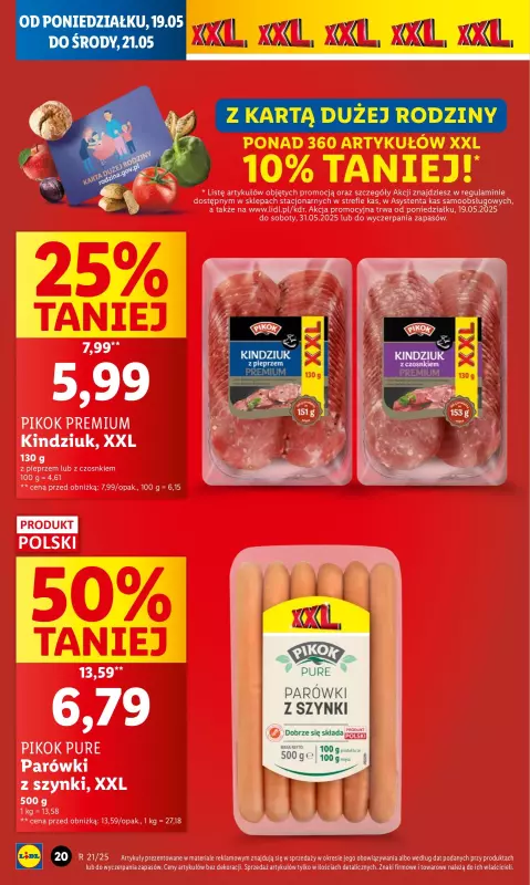 Lidl - gazetka promocyjna Oferta od poniedziałku od poniedziałku 19.05 do środy 21.05 - strona 24