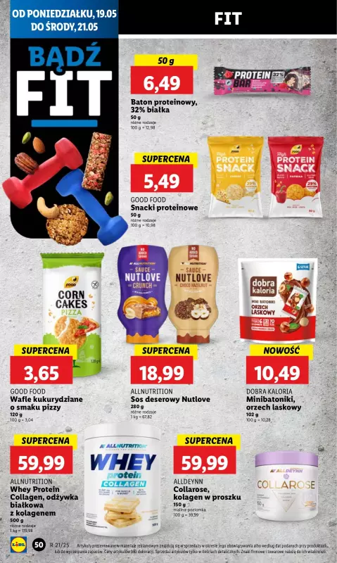 Lidl - gazetka promocyjna Oferta od poniedziałku od poniedziałku 19.05 do środy 21.05 - strona 58