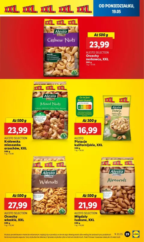 Lidl - gazetka promocyjna Oferta od poniedziałku od poniedziałku 19.05 do środy 21.05 - strona 33