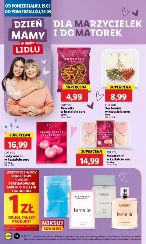 Lidl - gazetka promocyjna Oferta od poniedziałku od poniedziałku 19.05 do środy 21.05 - strona 12