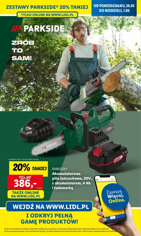 Lidl - gazetka promocyjna Katalog od poniedziałku 26.05 do soboty 31.05 - strona 21