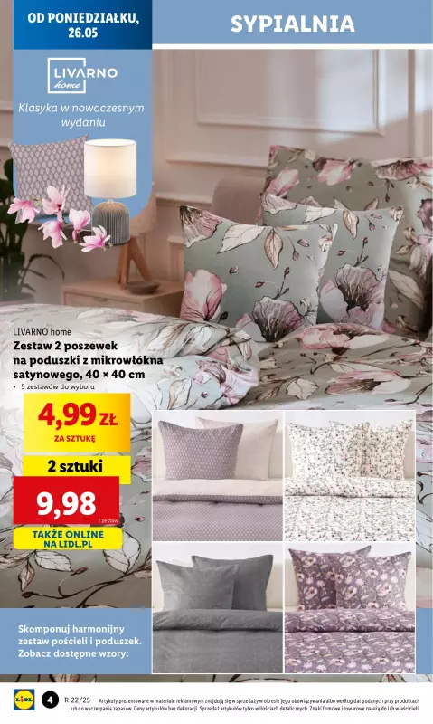 Lidl - gazetka promocyjna Katalog od poniedziałku 26.05 do soboty 31.05 - strona 4