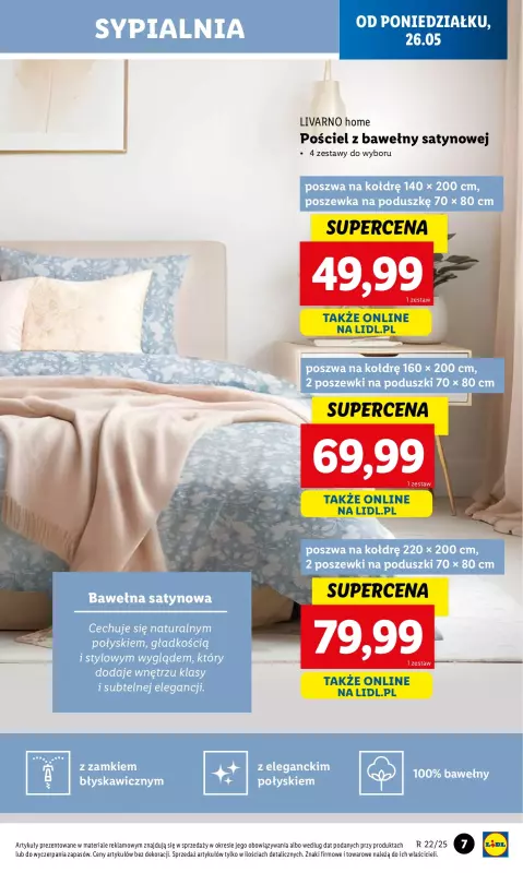 Lidl - gazetka promocyjna Katalog od poniedziałku 26.05 do soboty 31.05 - strona 7