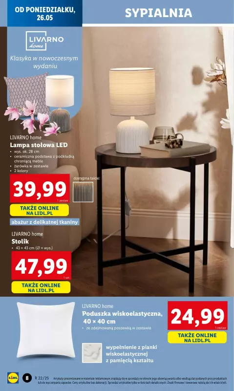 Lidl - gazetka promocyjna Katalog od poniedziałku 26.05 do soboty 31.05 - strona 8