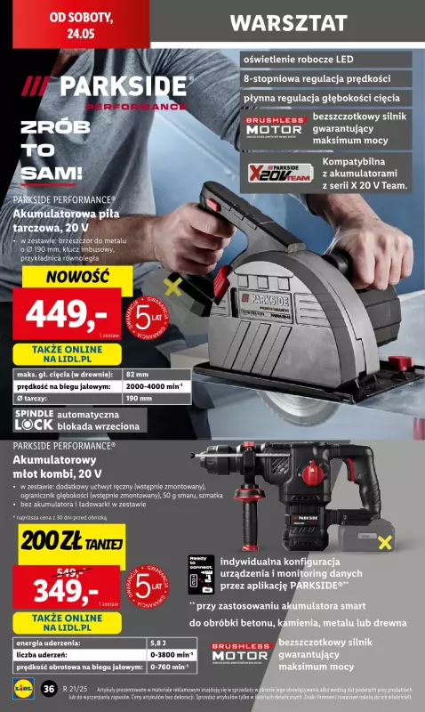 Lidl - gazetka promocyjna Katalog od poniedziałku 19.05 do soboty 24.05 - strona 52
