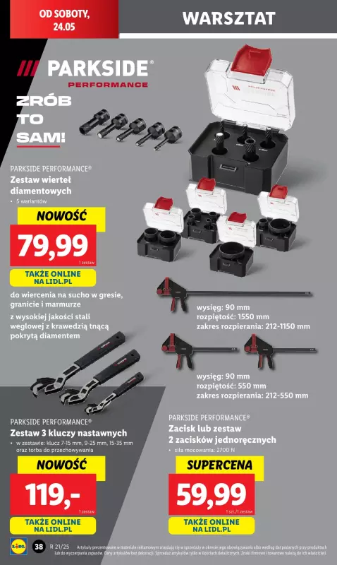 Lidl - gazetka promocyjna Katalog od poniedziałku 19.05 do soboty 24.05 - strona 54