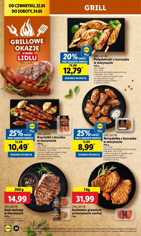 Lidl - gazetka promocyjna Oferta od czwartku od czwartku 22.05 do soboty 24.05 - strona 36