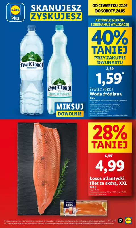 Lidl - gazetka promocyjna Oferta od czwartku od czwartku 22.05 do soboty 24.05 - strona 21