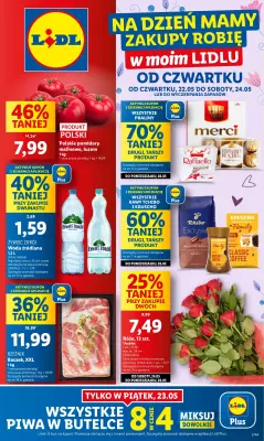 Lidl - gazetka promocyjna Oferta od czwartku od czwartku 22.05 do soboty 24.05