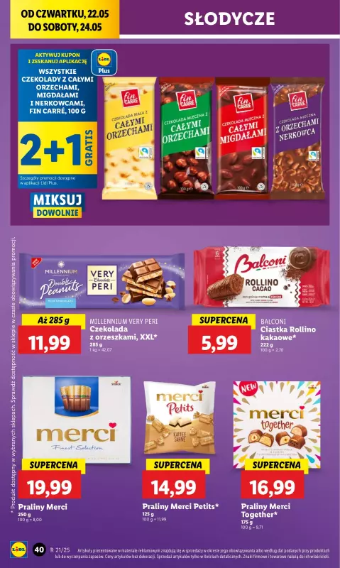 Lidl - gazetka promocyjna Oferta od czwartku od czwartku 22.05 do soboty 24.05 - strona 52