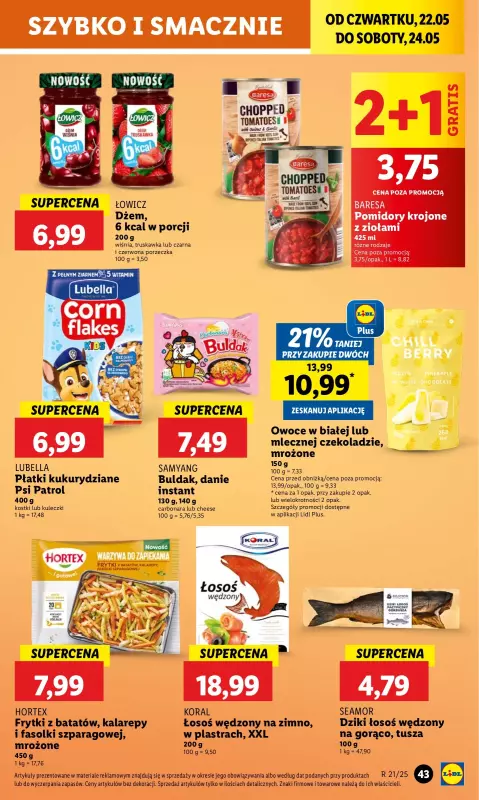 Lidl - gazetka promocyjna Oferta od czwartku od czwartku 22.05 do soboty 24.05 - strona 55