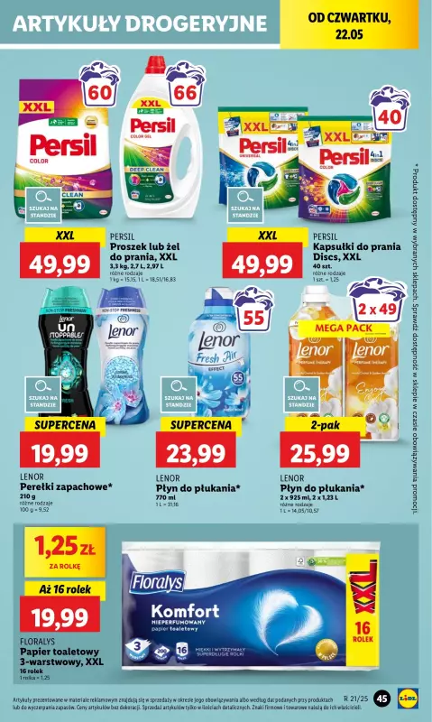 Lidl - gazetka promocyjna Oferta od czwartku od czwartku 22.05 do soboty 24.05 - strona 57