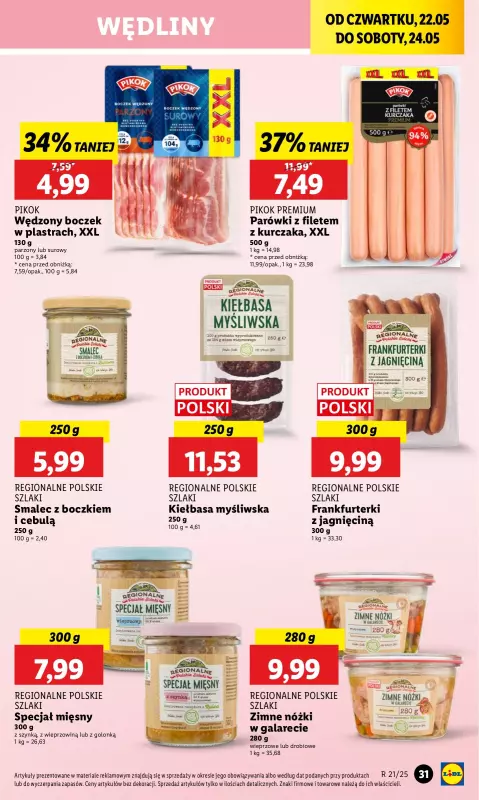 Lidl - gazetka promocyjna Oferta od czwartku od czwartku 22.05 do soboty 24.05 - strona 39