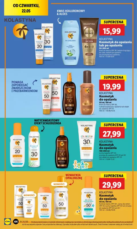 Lidl - gazetka promocyjna Oferta od czwartku od czwartku 22.05 do soboty 24.05 - strona 60