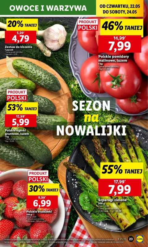 Lidl - gazetka promocyjna Oferta od czwartku od czwartku 22.05 do soboty 24.05 - strona 29