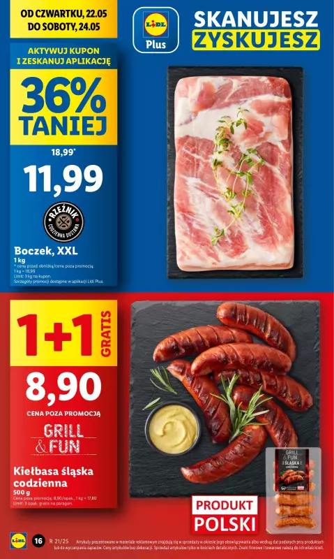 Lidl - gazetka promocyjna Oferta od czwartku od czwartku 22.05 do soboty 24.05 - strona 20