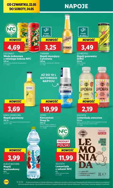 Lidl - gazetka promocyjna Oferta od czwartku od czwartku 22.05 do soboty 24.05 - strona 46