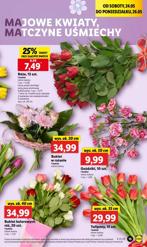 Lidl - gazetka promocyjna Oferta od czwartku od czwartku 22.05 do soboty 24.05 - strona 21