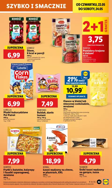 Lidl - gazetka promocyjna Oferta od czwartku od czwartku 22.05 do soboty 24.05 - strona 59