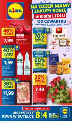 Lidl - gazetka promocyjna Oferta od czwartku od czwartku 22.05 do soboty 24.05