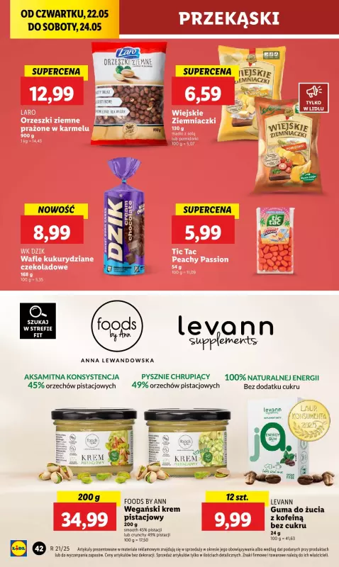 Lidl - gazetka promocyjna Oferta od czwartku od czwartku 22.05 do soboty 24.05 - strona 58