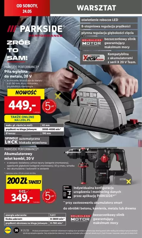 Lidl - gazetka promocyjna Katalog od poniedziałku 19.05 do soboty 24.05 - strona 52