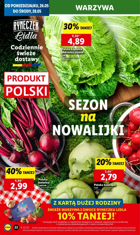 Lidl - gazetka promocyjna Oferta od poniedziałku od poniedziałku 26.05 do środy 28.05 - strona 24
