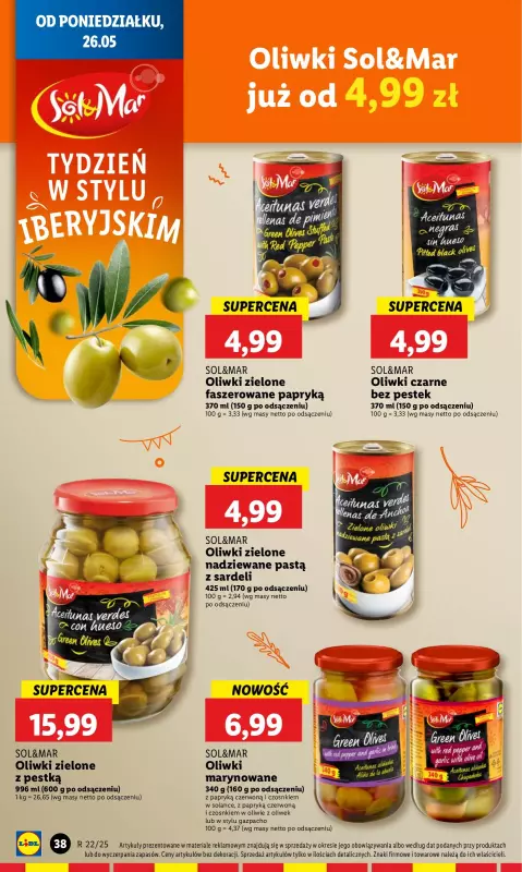 Lidl - gazetka promocyjna Oferta od poniedziałku od poniedziałku 26.05 do środy 28.05 - strona 42