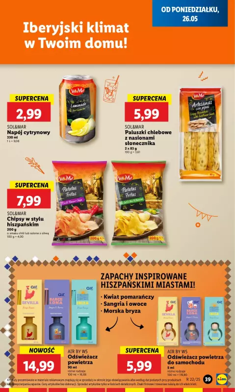 Lidl - gazetka promocyjna Oferta od poniedziałku od poniedziałku 26.05 do środy 28.05 - strona 43