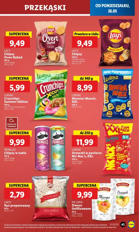 Lidl - gazetka promocyjna Oferta od poniedziałku od poniedziałku 26.05 do środy 28.05 - strona 49