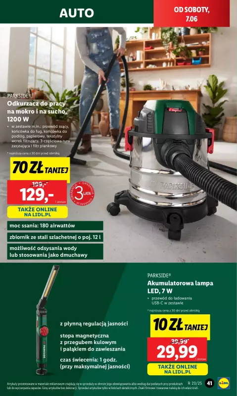 Lidl - gazetka promocyjna Katalog od poniedziałku 02.06 do soboty 07.06 - strona 49
