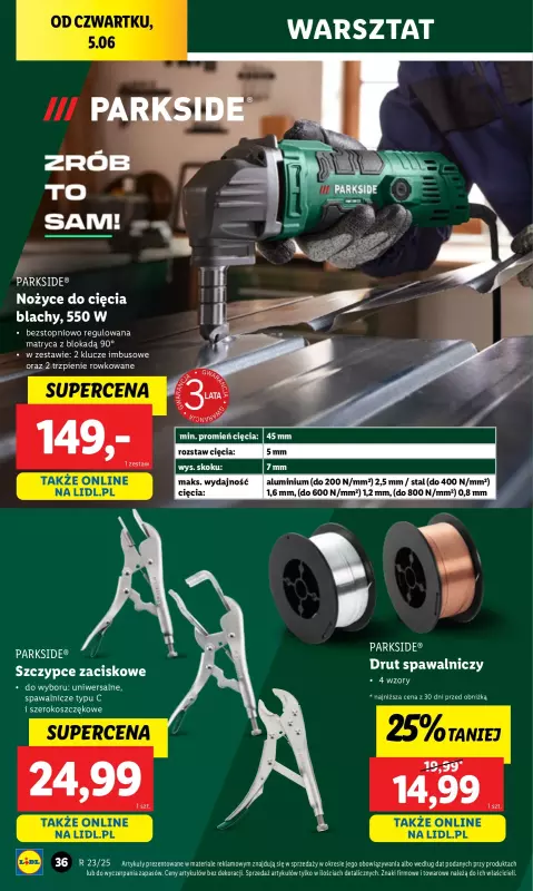 Lidl - gazetka promocyjna Katalog od poniedziałku 02.06 do soboty 07.06 - strona 44