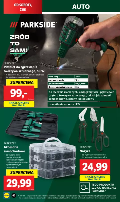 Lidl - gazetka promocyjna Katalog od poniedziałku 02.06 do soboty 07.06 - strona 50