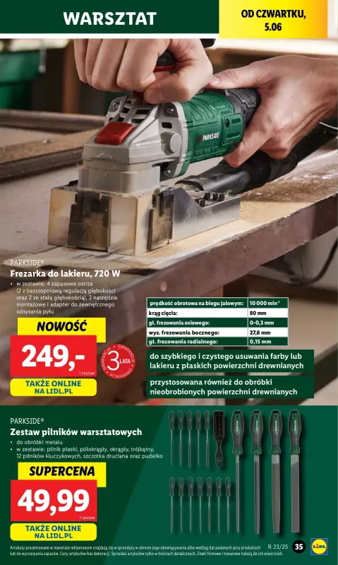 Lidl - gazetka promocyjna Katalog od poniedziałku 02.06 do soboty 07.06 - strona 43
