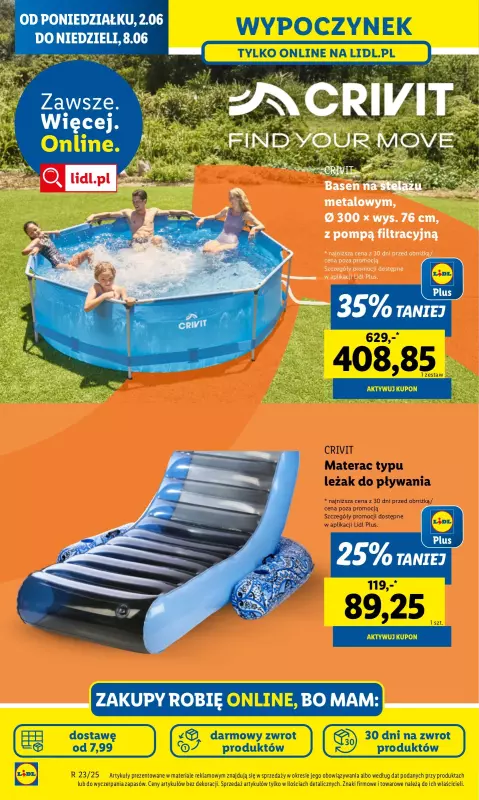 Lidl - gazetka promocyjna Katalog od poniedziałku 02.06 do soboty 07.06 - strona 16