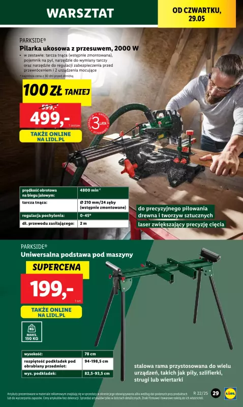 Lidl - gazetka promocyjna Katalog od poniedziałku 26.05 do soboty 31.05 - strona 37