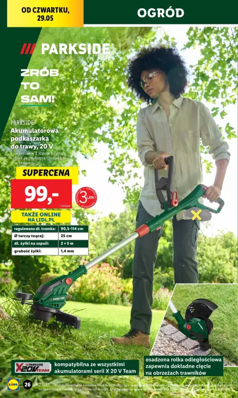 Lidl - gazetka promocyjna Katalog od poniedziałku 26.05 do soboty 31.05 - strona 34