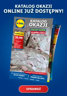 Lidl - gazetka promocyjna Katalog okazji online już dostępny! od poniedziałku 26.05 do soboty 31.05