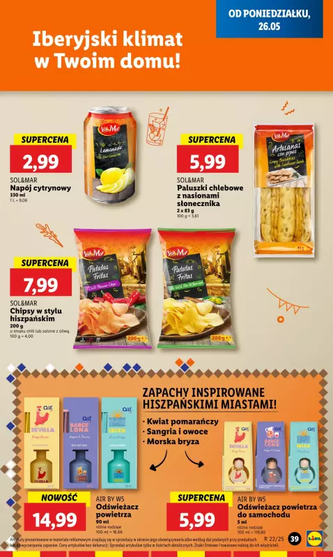 Lidl - gazetka promocyjna Oferta od poniedziałku od poniedziałku 26.05 do środy 28.05 - strona 43