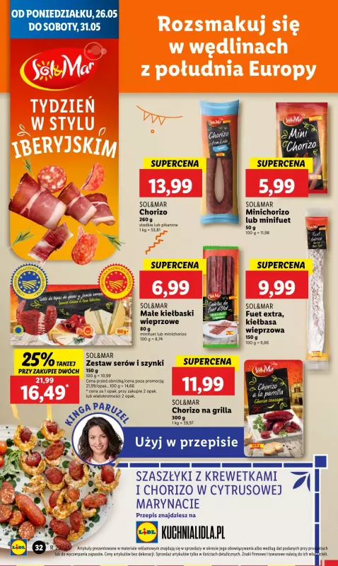 Lidl - gazetka promocyjna Oferta od poniedziałku od poniedziałku 26.05 do środy 28.05 - strona 36
