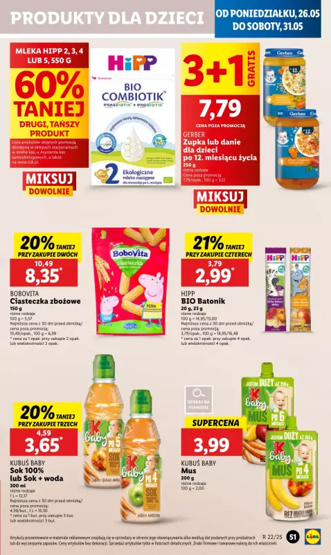 Lidl - gazetka promocyjna Oferta od poniedziałku od poniedziałku 26.05 do środy 28.05 - strona 61