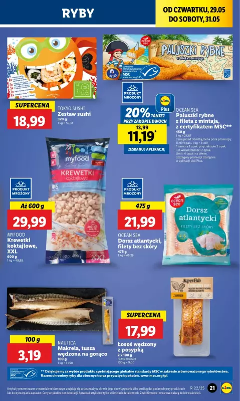 Lidl - gazetka promocyjna Oferta od czwartku od czwartku 29.05 do soboty 31.05 - strona 25