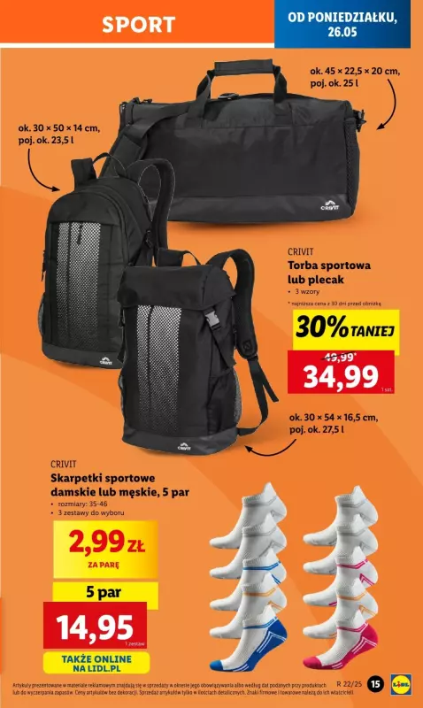 Lidl - gazetka promocyjna Katalog od poniedziałku 26.05 do soboty 31.05 - strona 19