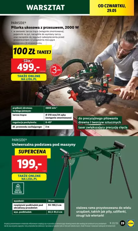 Lidl - gazetka promocyjna Katalog od poniedziałku 26.05 do soboty 31.05 - strona 37