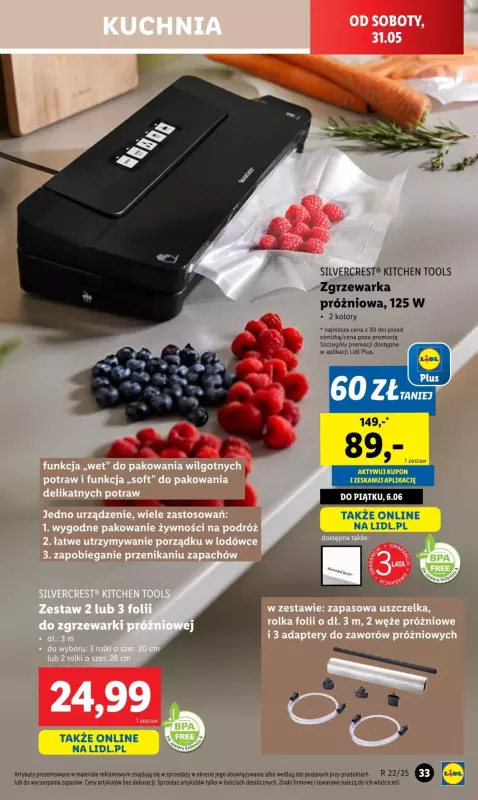 Lidl - gazetka promocyjna Katalog od poniedziałku 26.05 do soboty 31.05 - strona 41